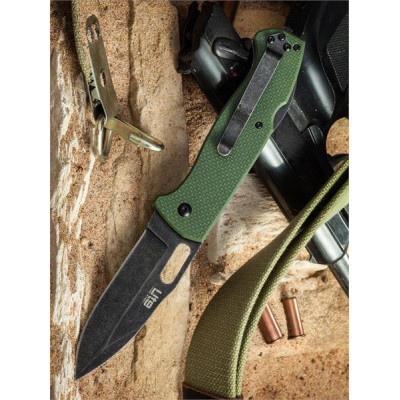 Нож складной UTE 440C BW G10-GNH (Green Handle)