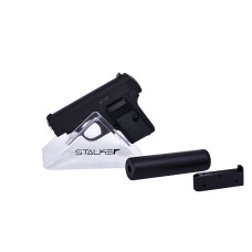 Пистолет Stalker SA25S Spring (аналог Colt 25)+имит.ПБС, к.6мм, мет.корпус,маг-н 7шар, до 80м