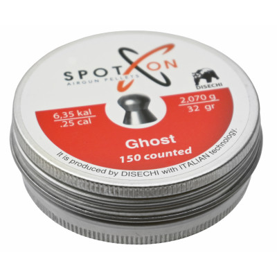 Пули SPOTON Ghost 6,35 мм, 2,07 гр. (150 шт)