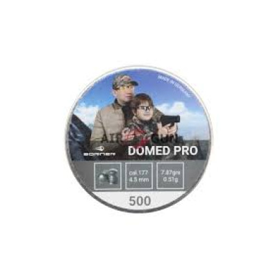 Пули Borner Domed Pro,  4,5 (500 шт.) 0,51гр.