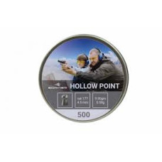 Пули Borner Hollow Point,  4,5 (500 шт.) 0,58гр.