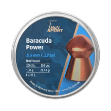 Пули H&N Baracuda Power , 5,5 мм., 1,37 (200 шт.)