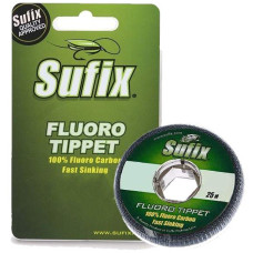 Леска Sufix, FLUORO TIPPET 25м (0,9)