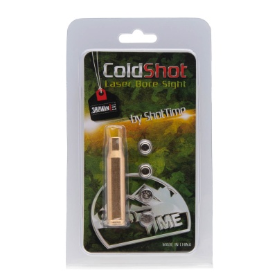 Лазерный патрон ShotTime ColdShot кал. .308Win, материал - латунь, лазер - красный, 655нМ