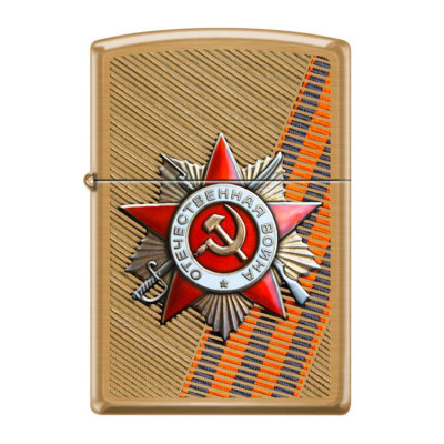 Зажигалка ZIPPO День победы 204B