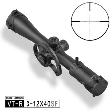 Прицел Discovery  VT-R 3-12X40SF (L&d) 30мм кольца на weaver в комплекте