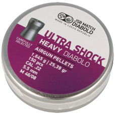 Пули JSB Ultra Shock Heavy кал. 5,5 мм 1,645 г (150 шт./бан.)