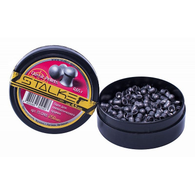 Пули STALKER Classic Pellets, к 4,5мм., вес 0,65г. (250 шт.) 