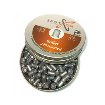 Пули SPOTON Bullet 5,5 1,6g 200pcs