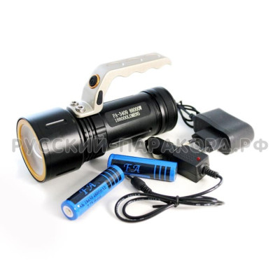 Фонарь аккумуляторный BAILONG 3409 cree T6 6800w