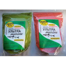 Прикормка WELL Baits увлажненная для корюшки, 250 гр 