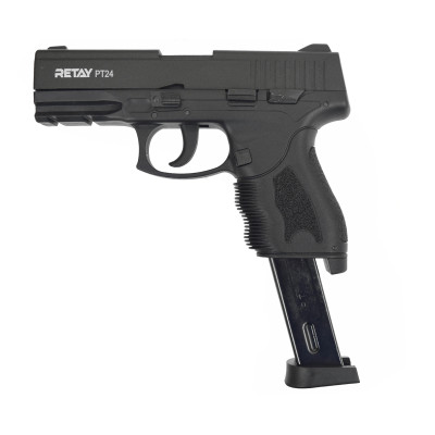 Пистолет охолощенный PT24, (Taurus), full-auto, черный, кал. 9mm. P.A.K