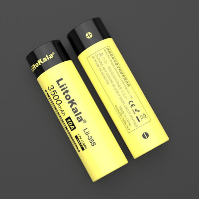 Аккумулятор Liitokala 18650 Li-Ion 3.7V 3500mAh Lii-35S