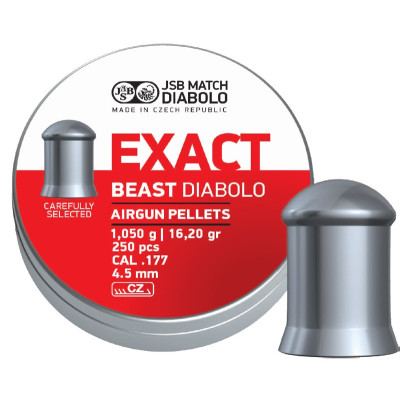 Пули JSB Exact Beast 4,52mm 1,050g 250pcs