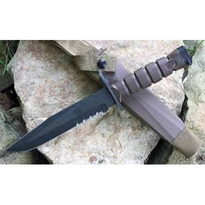 Нож большой с ремнем Ontario Knife 