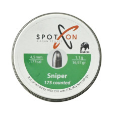 Пули SPOTON Sniper 4,5 1,10g 175pcs