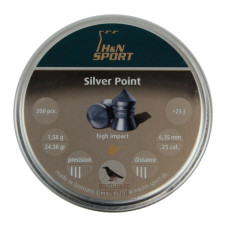 Пули H&N Silver Point 6,35mm. 1,58g  150pcs
